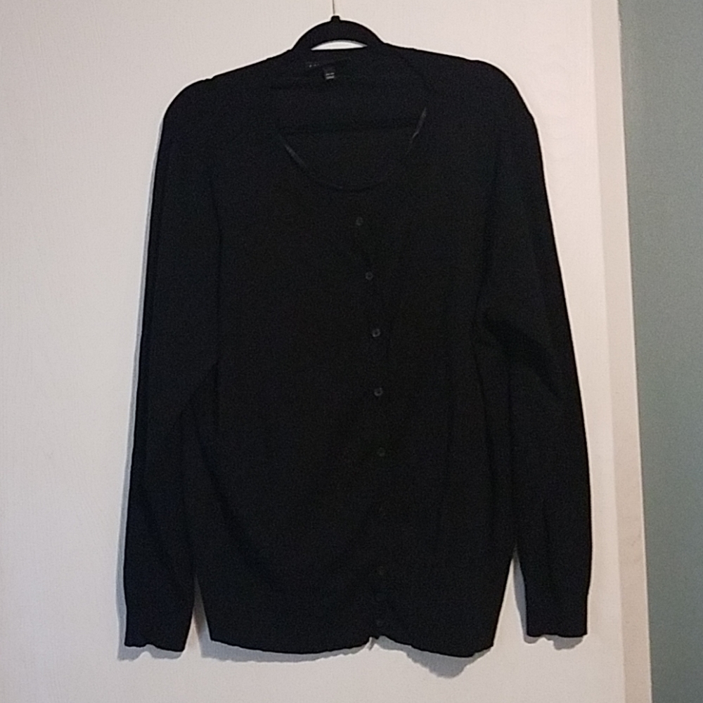 Button-front Cardigan